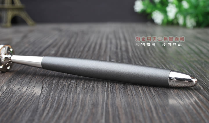 淘金周 8deco镂花防熄火烟斗压棒带通针  碾磨式 灰沙-1