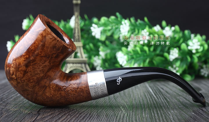 彼得森peterson deluxe石楠木烟斗 五件套 豪华银圈斗05