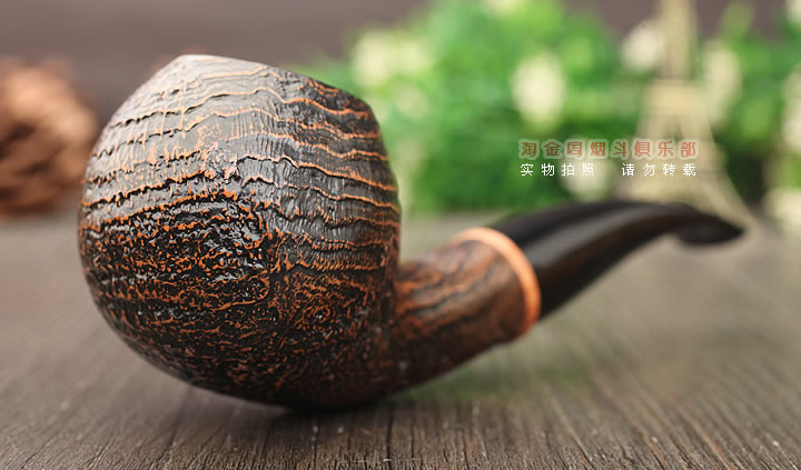 原装进口 德国华云VAUEN石楠木烟斗 曼巴Mamba 5537-1