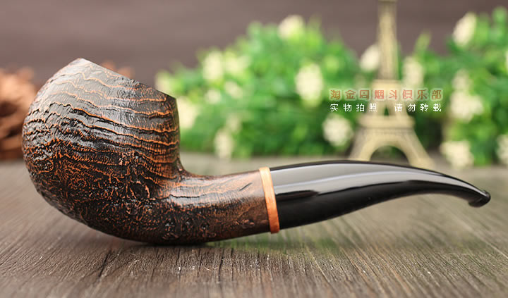 原装进口 德国华云VAUEN石楠木烟斗 曼巴Mamba 5537-3