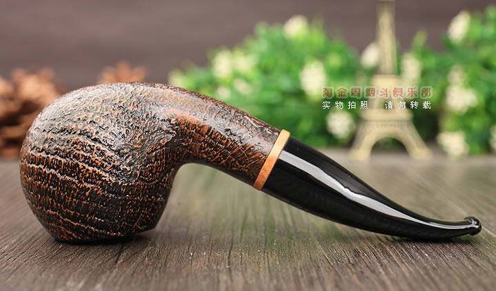 原装进口 德国华云VAUEN石楠木烟斗 曼巴Mamba 5537-4