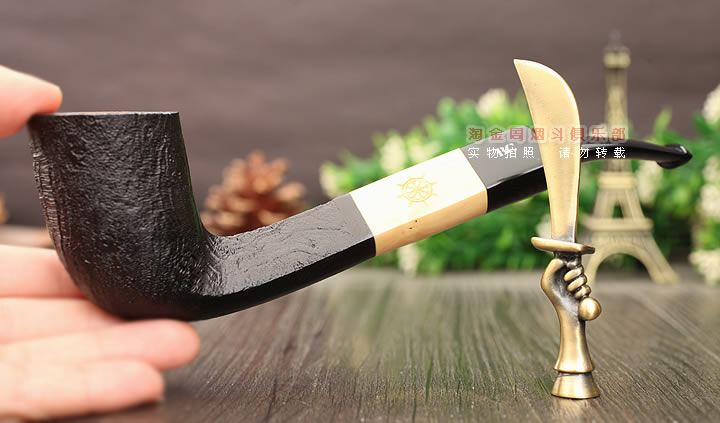 法国butz choquin BC 石楠木烟斗 PIRAT海盗 套装斗-9