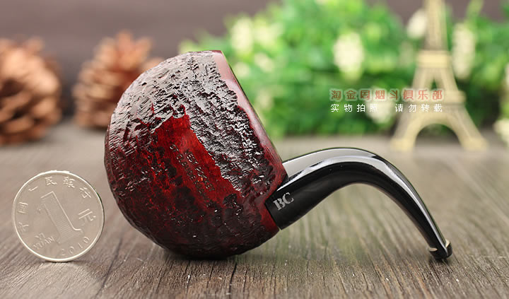 法国butz choquin BC 石楠木烟斗 VEST POCKET口袋斗 麻面-3