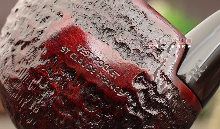 法国butz choquin BC 石楠木烟斗 VEST POCKET口袋斗 麻面-7